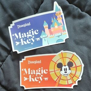 Disneyland Magic Key Magnets